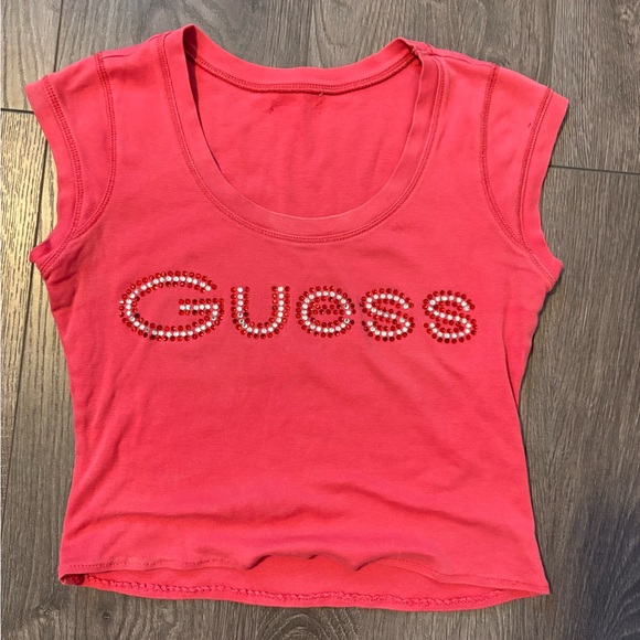Vintage Y2K Guess Crop Top - Picture 1 of 2
